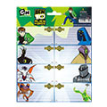 Etiqueta Escolar Grande "Ben 10" Etiqueta Escolar Grande "Ben 10"
