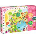 Puzzle XXL As Estações do Ano Goula Puzzle XXL As Estações do Ano Goula