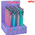 Esferográfica Glitter Apli 18686 Esferográfica Glitter Apli 18686
