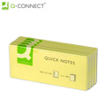 Bloco de Notas Adesivas Amarelas Q-Connect 38x51 mm (Pack 3)