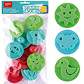 Carimbos em Eva "Paint & Fun" Apli Kids Blister 10 Pcs Carimbos em Eva "Paint & Fun" Apli Kids Blister 10 Pcs