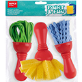 Pincéis Jumbo "Paint & Fun" Apli Kids Blister 3 Pcs Pincéis Jumbo "Paint & Fun" Apli Kids Blister 3 Pcs